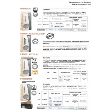 Ferragsil | Distribuidor de PRIMEFIX Colas e Argamassas Técnicas (Guia de Produtos)